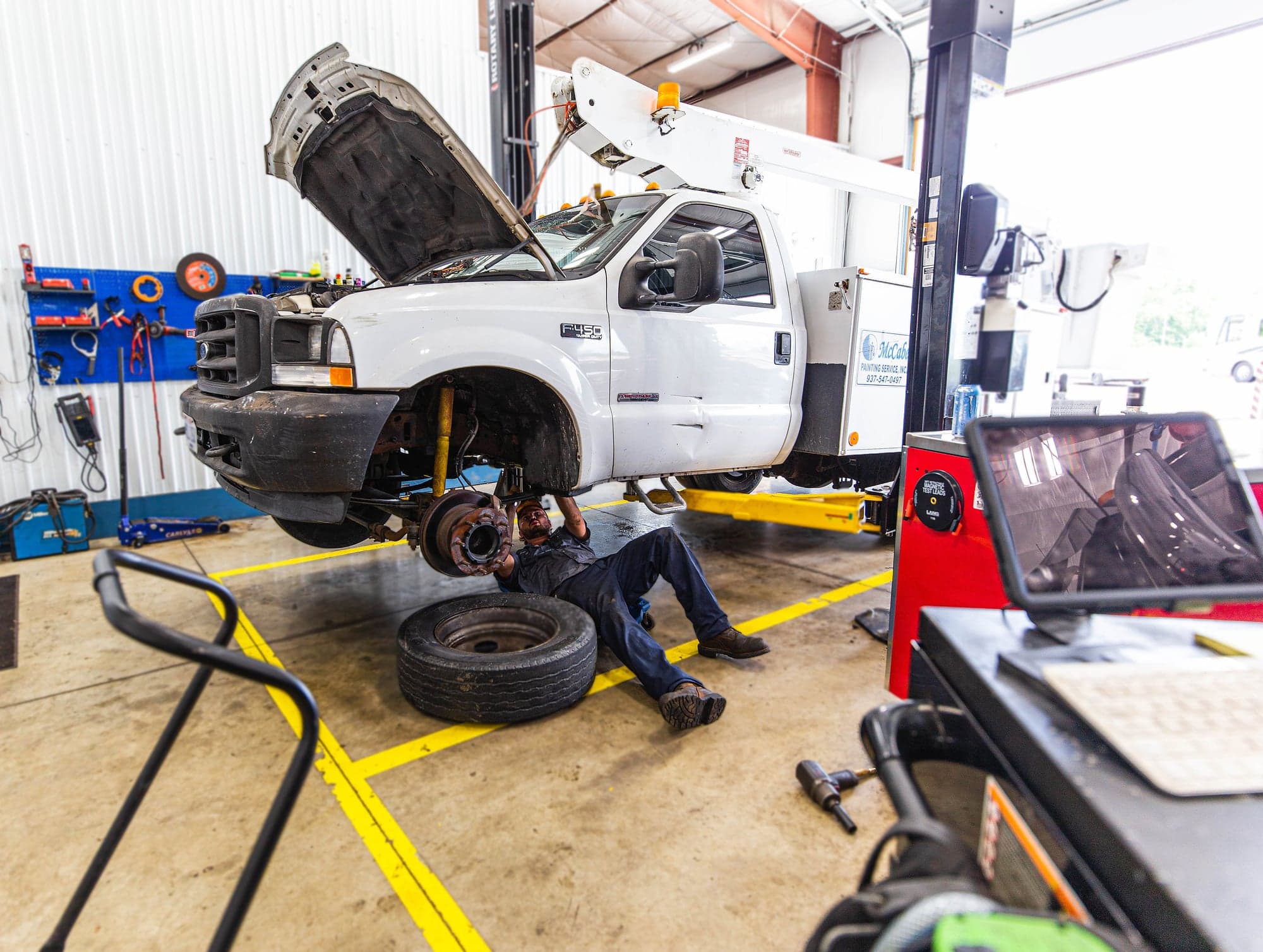 Battery cable and connection service and repair