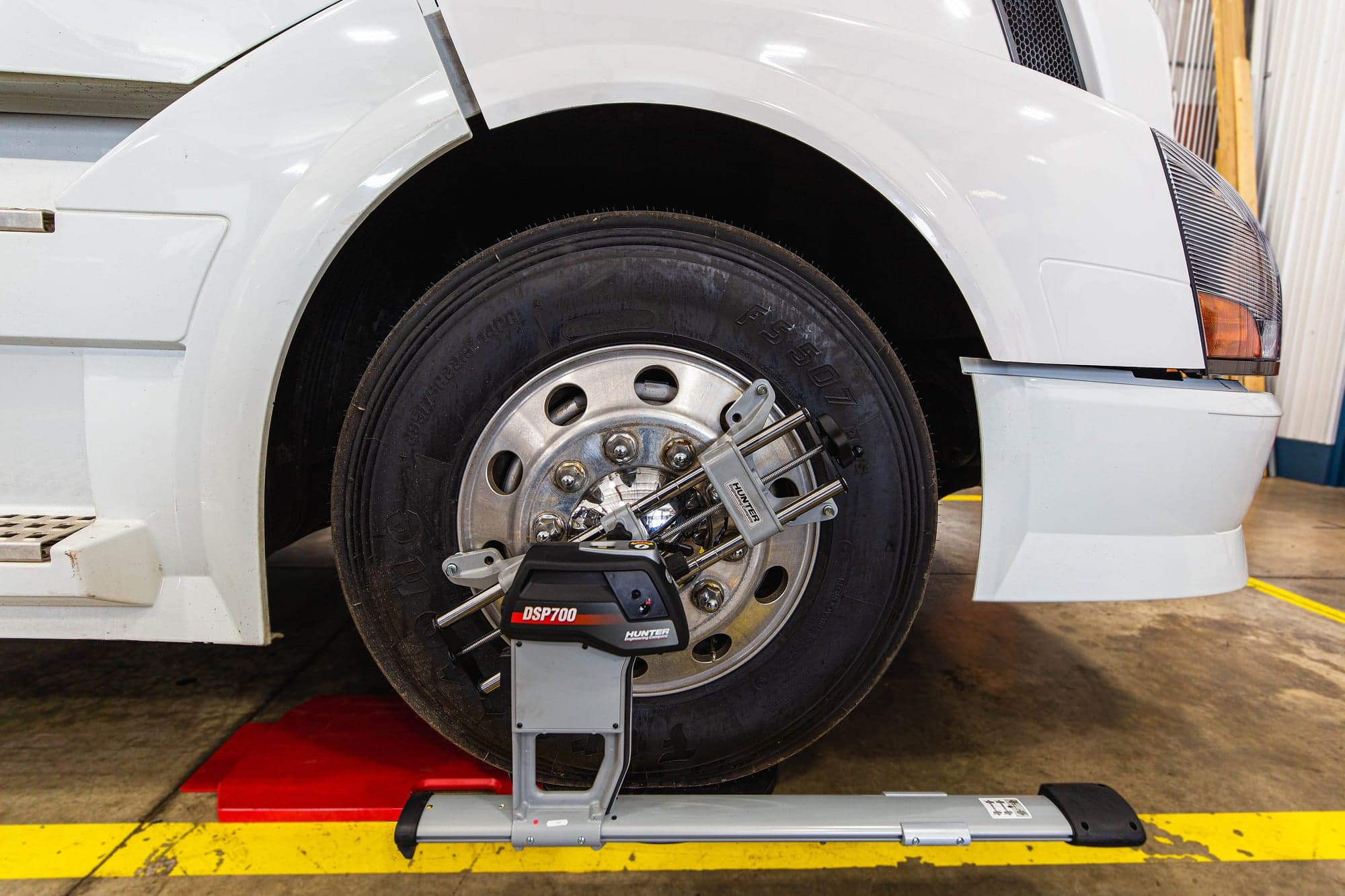 Advanced computer diagnostics equipment at Wayne Truck & Trailer
