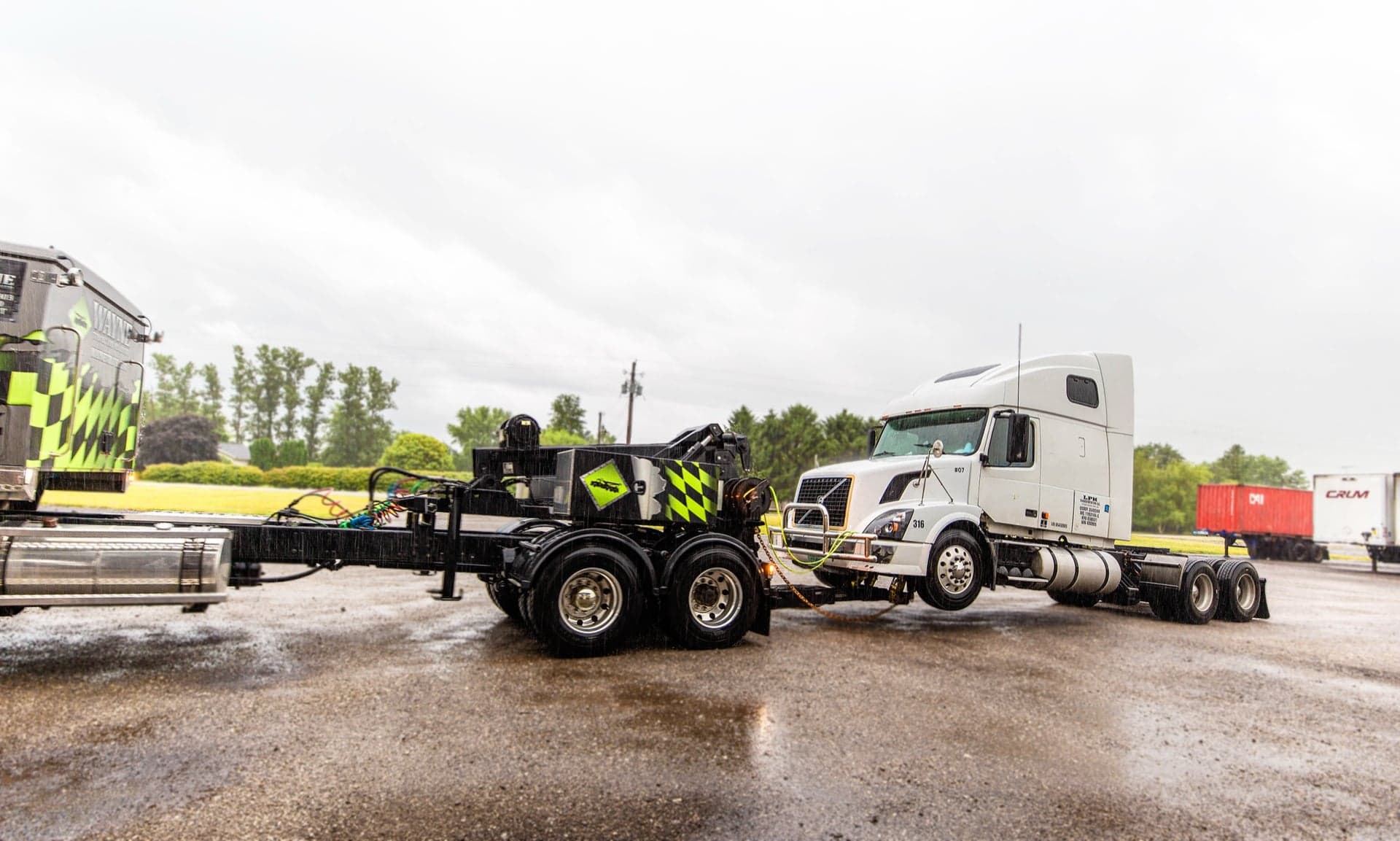 DOT lighting and reflector inspection for visibility compliance