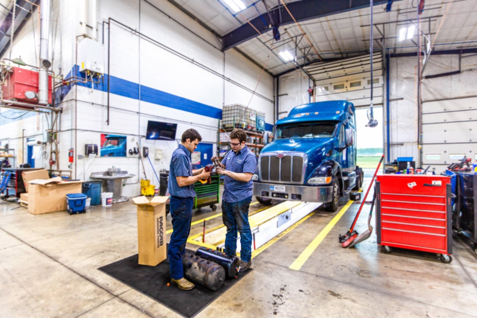 Fleet maintenance program management at Wayne Truck & Trailer