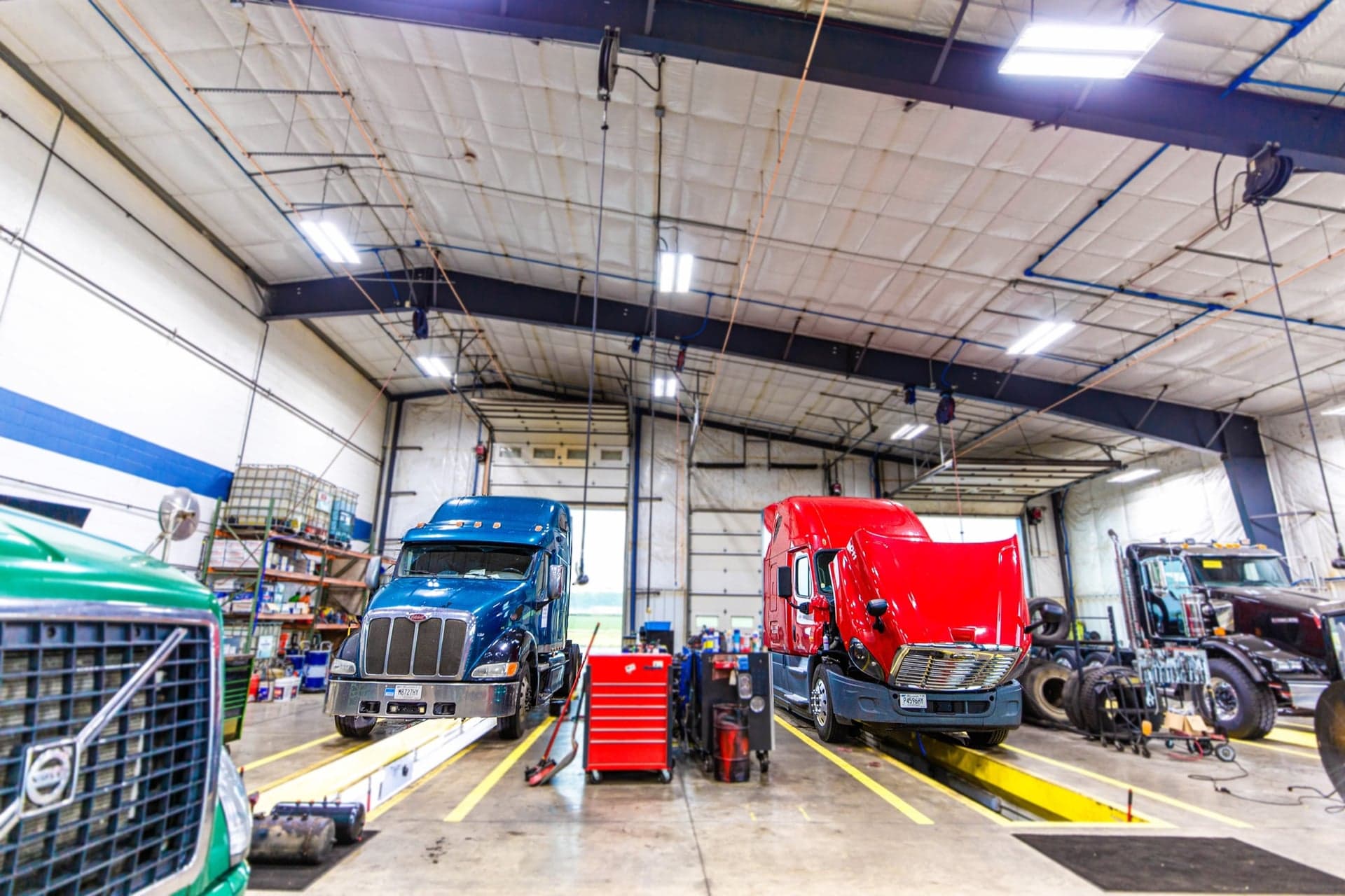 Priority repair service for fleet customers