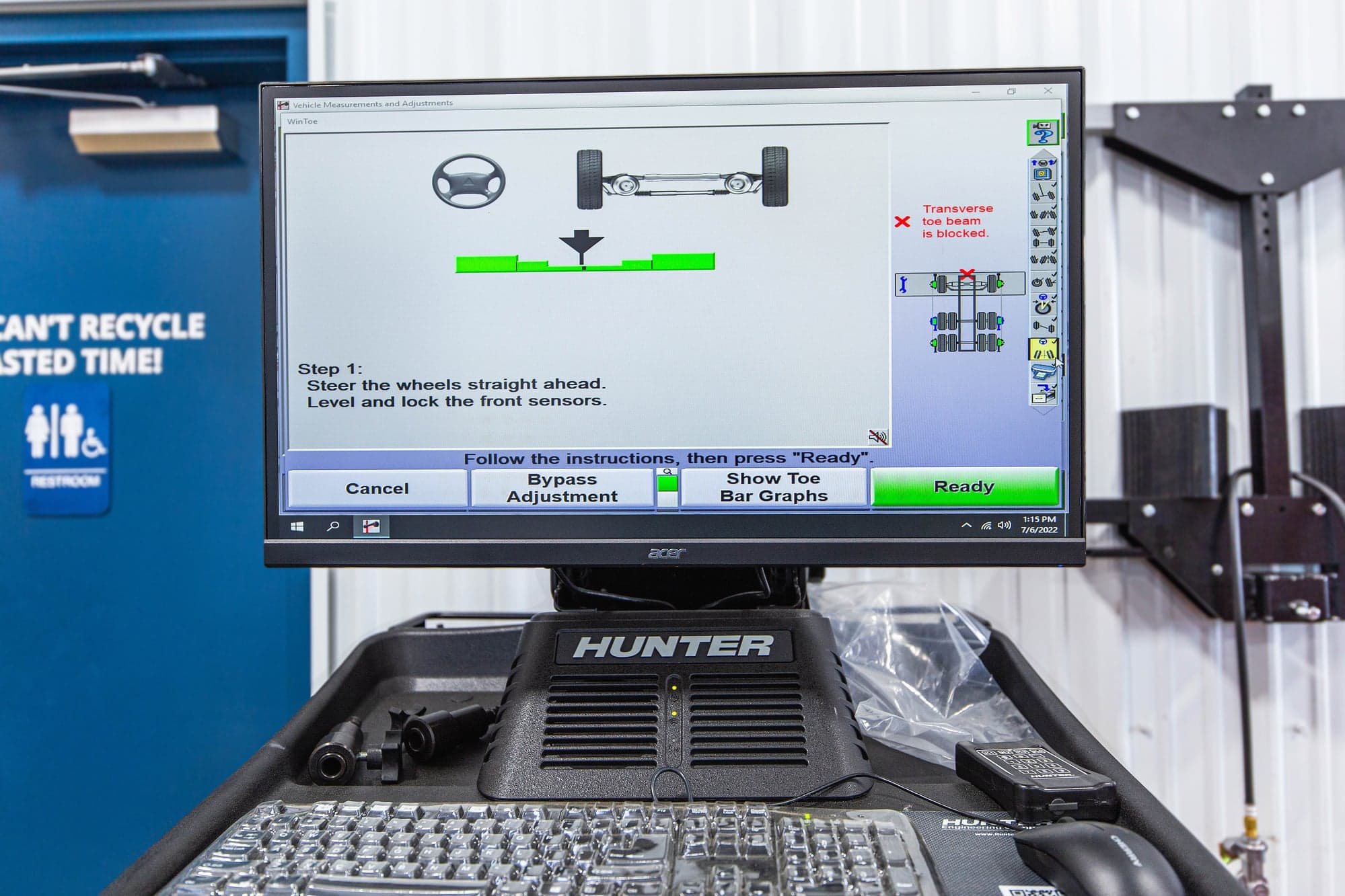 Fuel injection system repair and testing at Wayne Truck & Trailer