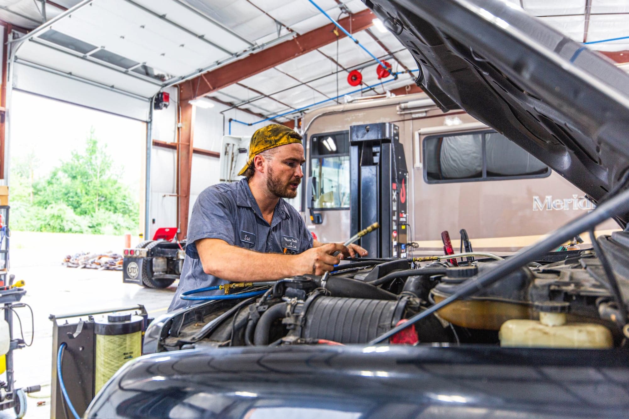 Fuel line repair and replacement service