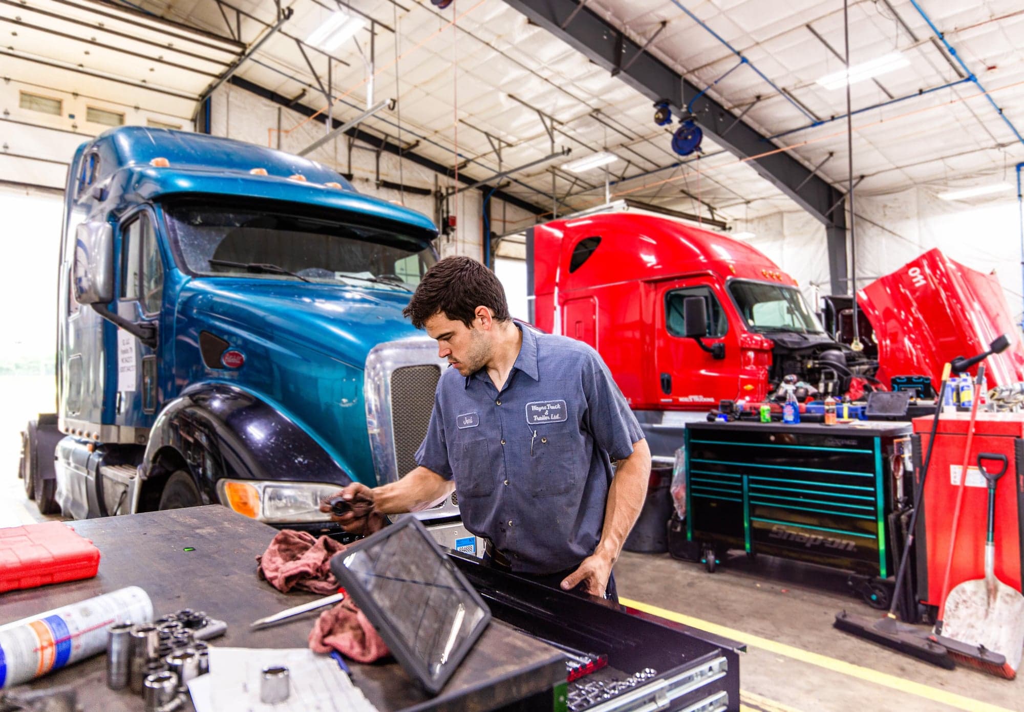Engine tuning and ECM programming at Wayne Truck & Trailer