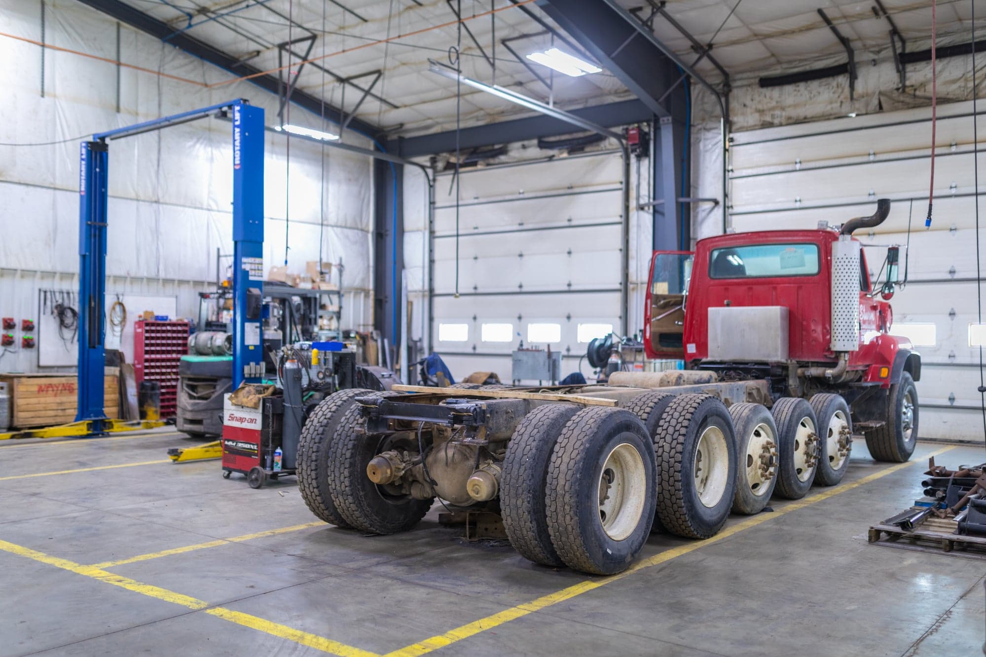 Computerized RV engine diagnostics at Wayne Truck & Trailer