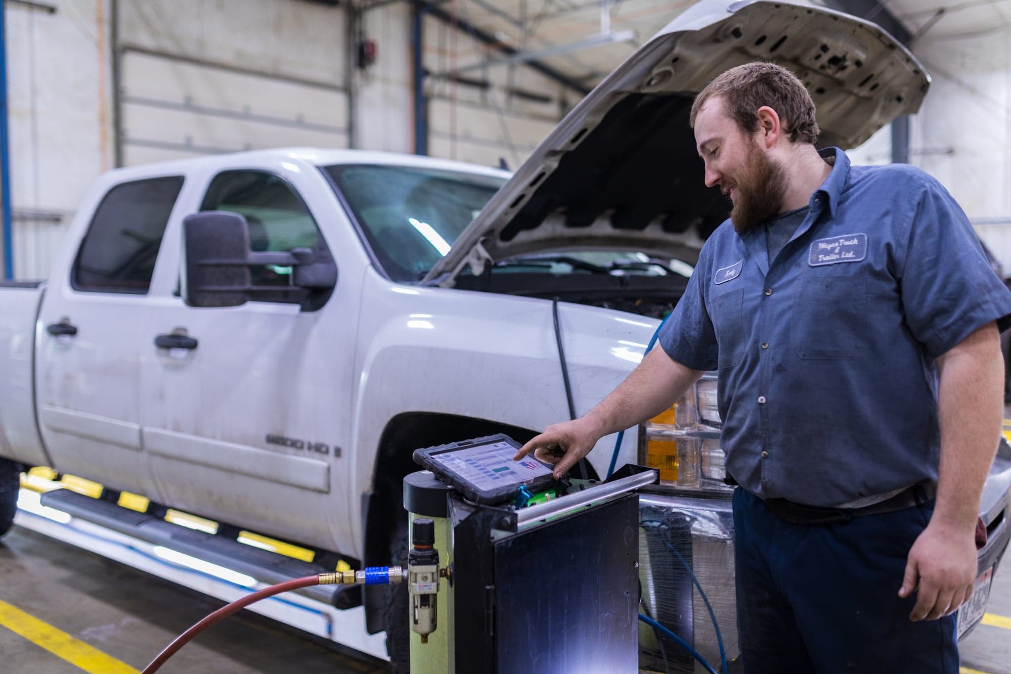 Trailer door repair and replacement at Wayne Truck & Trailer