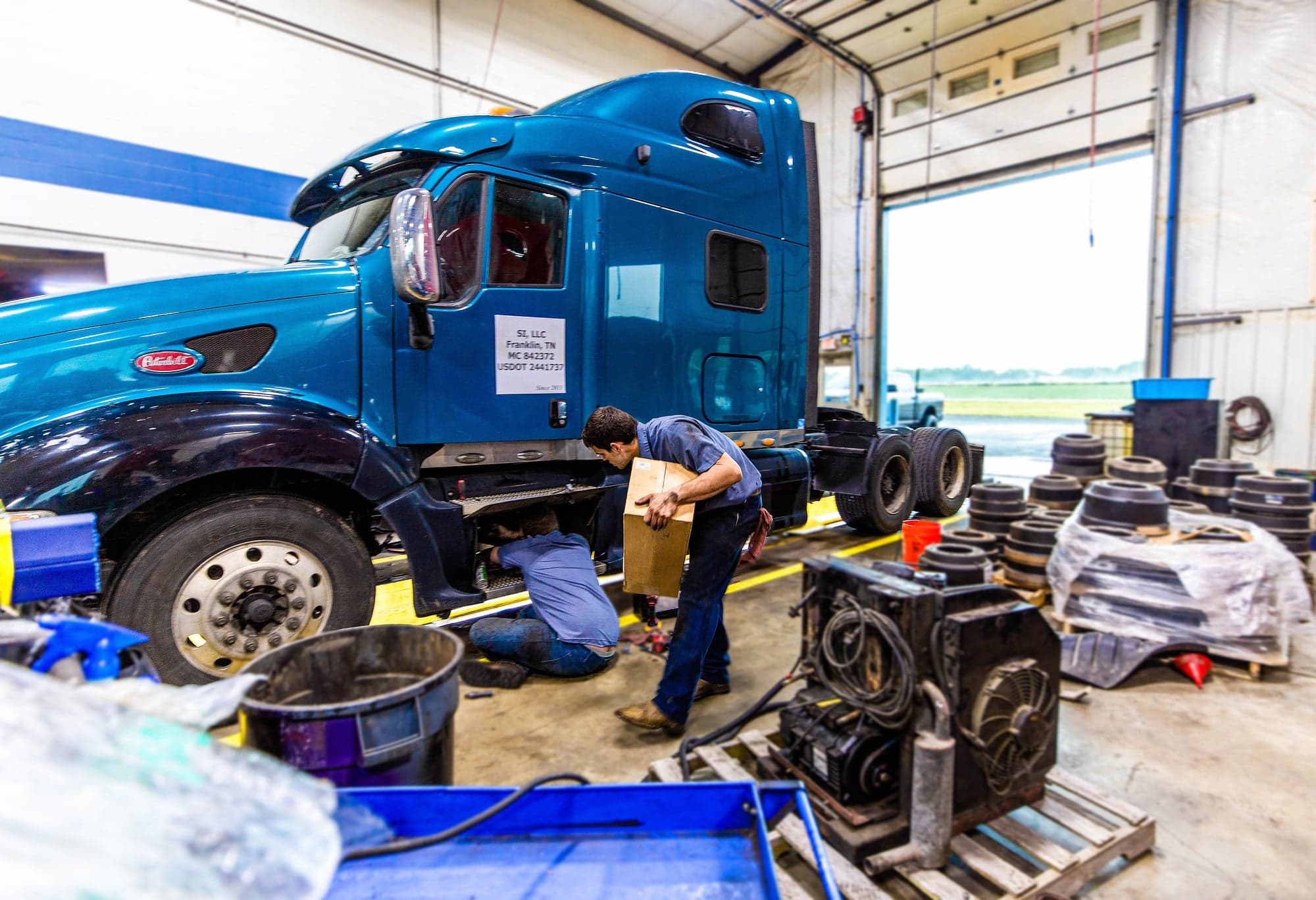 PTO installation and repair for work trucks